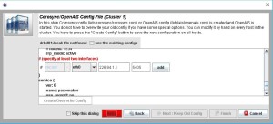 LCMC Corosync Config